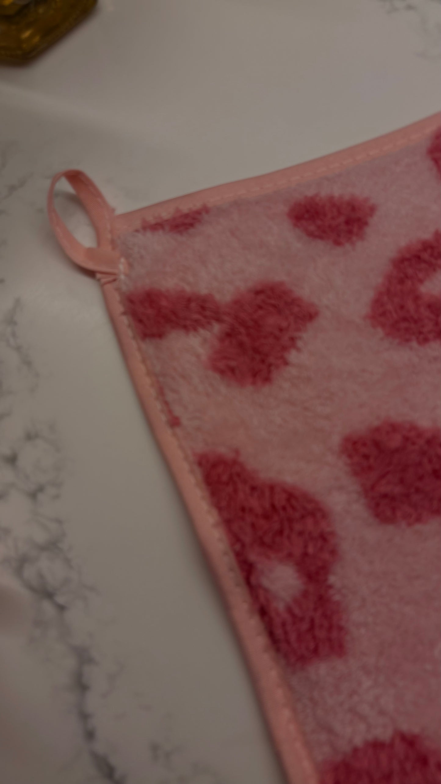 Pink Leopard Print Exclusive Hand Towel