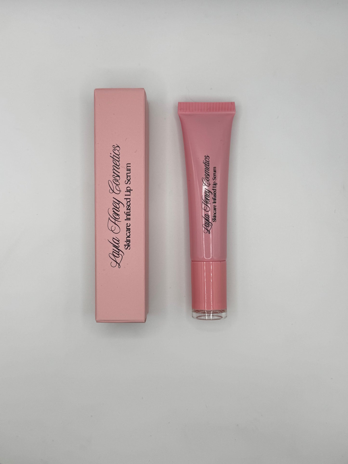 Skincare Infused Lip Serum By Layla Honey Cosmetics, Hyaluronic Acid, Shea Butter, Natural, Vegan, Organic