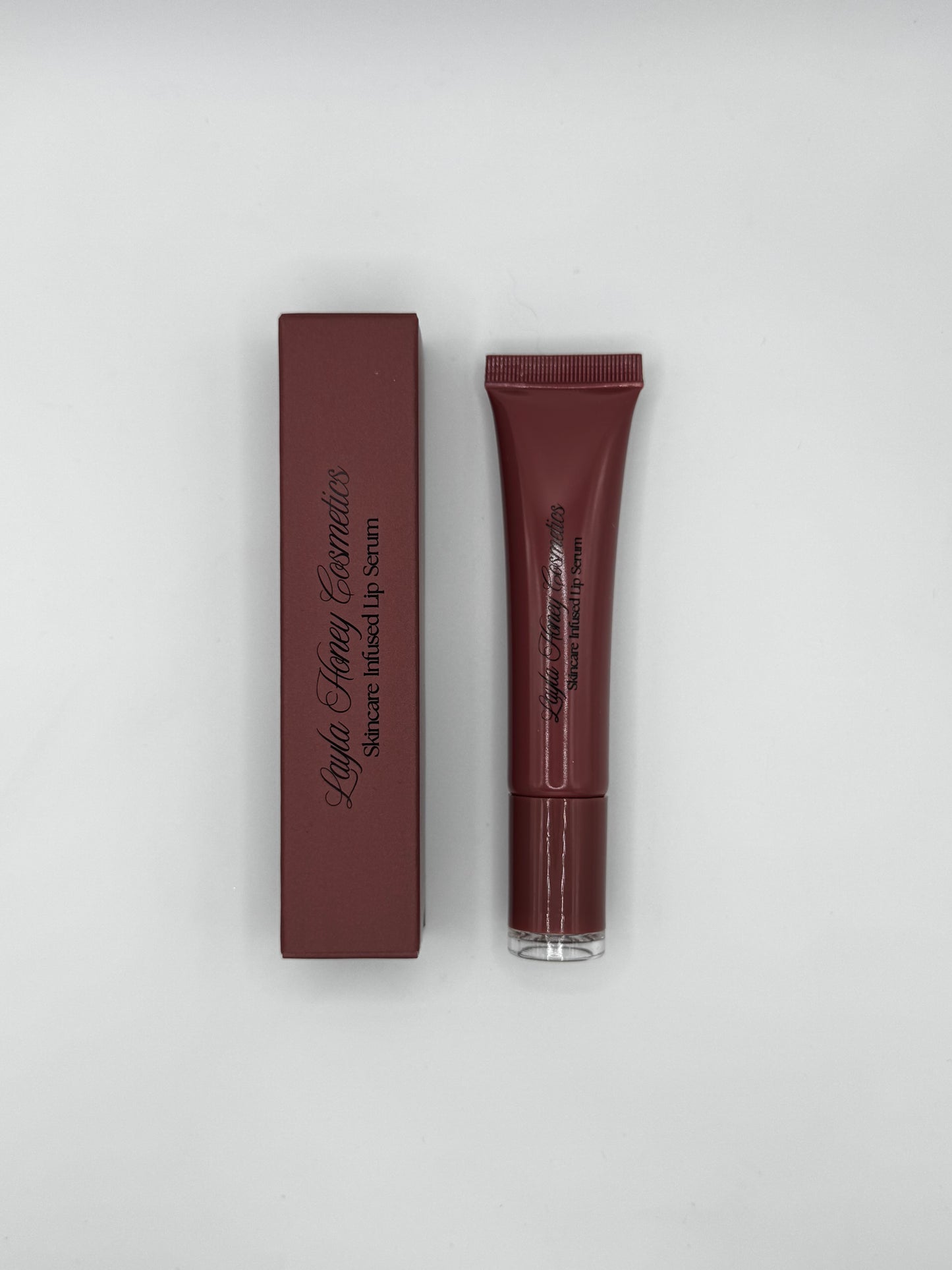 Skincare Infused Lip Serum By Layla Honey Cosmetics, Hyaluronic Acid, Shea Butter, Natural, Vegan, Organic