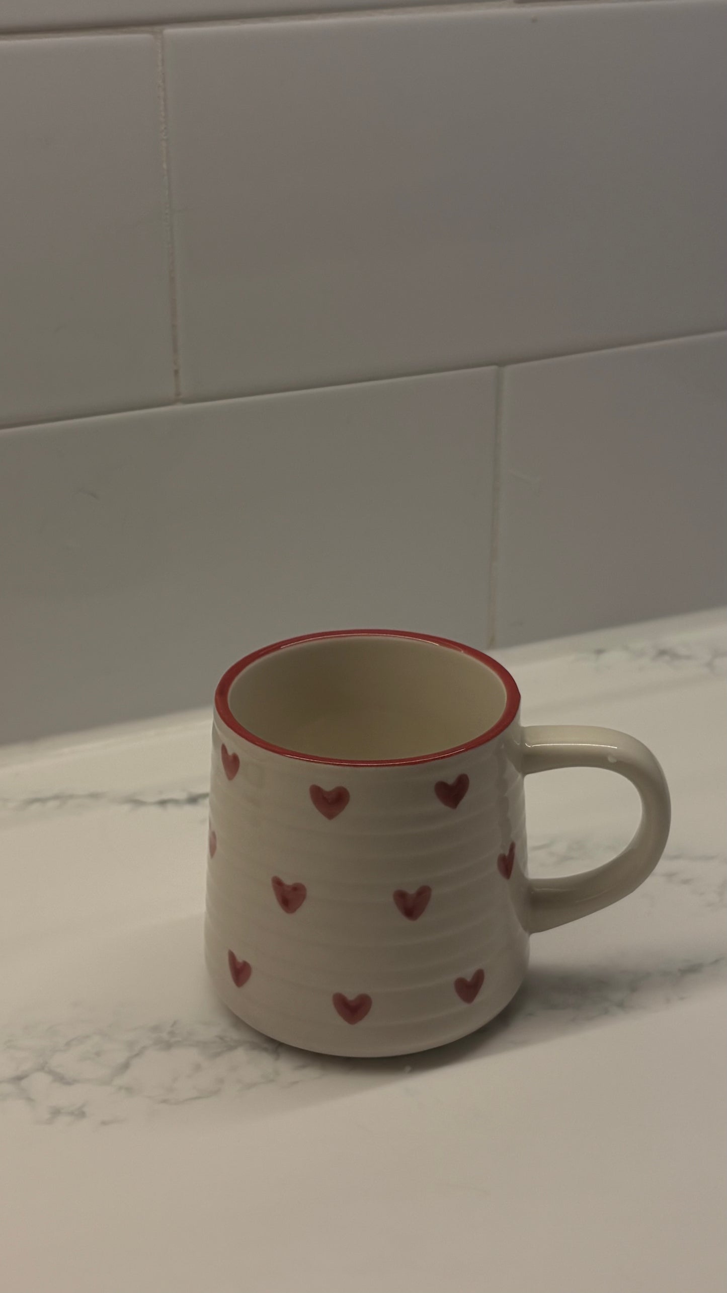 Ceramic Exclusive Mug with Hearts Exclusive