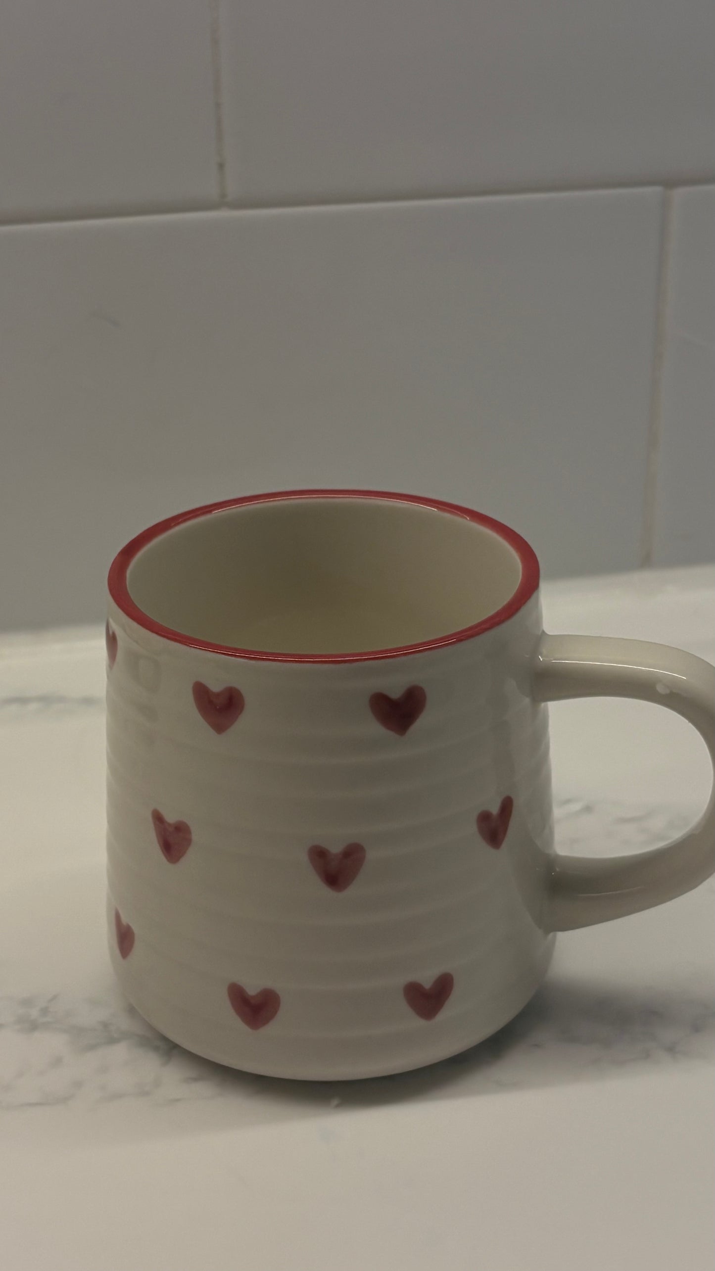 Ceramic Exclusive Mug with Hearts Exclusive