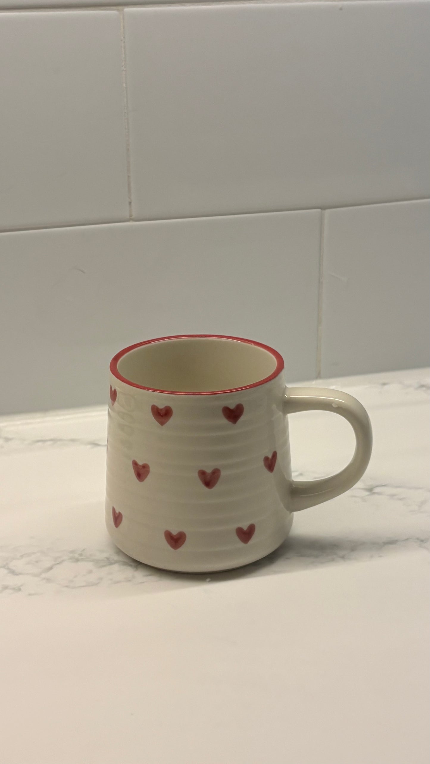 Ceramic Exclusive Mug with Hearts Exclusive