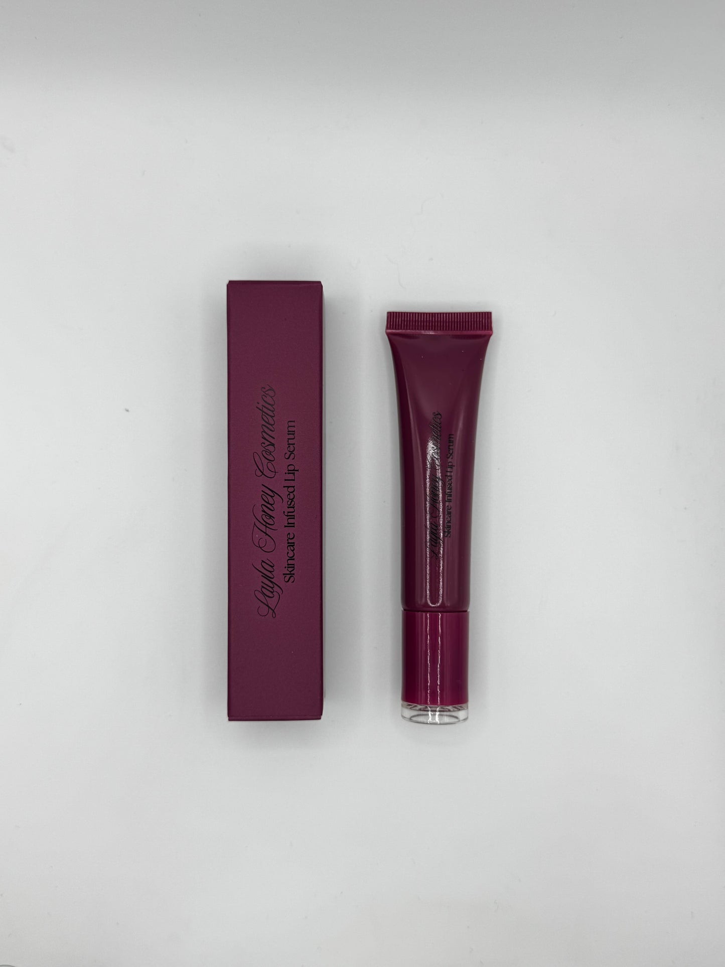 Skincare Infused Lip Serum By Layla Honey Cosmetics, Hyaluronic Acid, Shea Butter, Natural, Vegan, Organic
