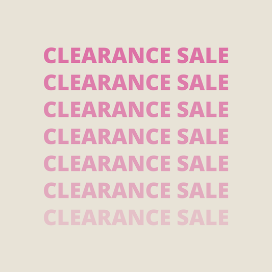 Clearance Section Final Sale