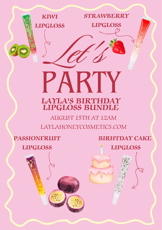 Birthday Lipgloss Bundle