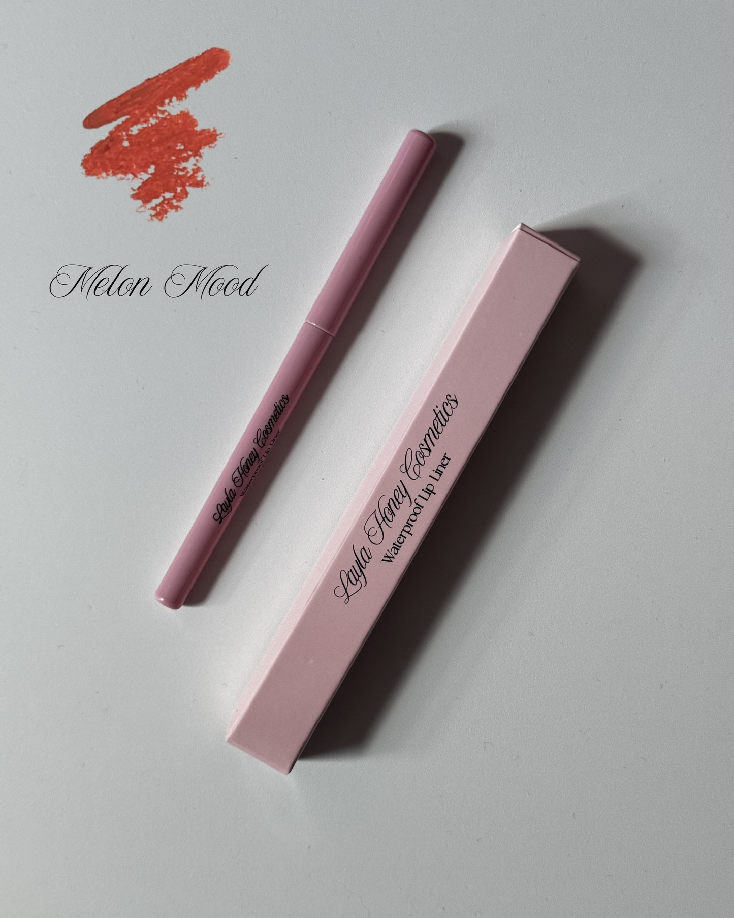 Creamy Retractable Lip Liner, Waterproof, Smudge Proof, Food Proof, Creamy By Layla Honey Cosmetics